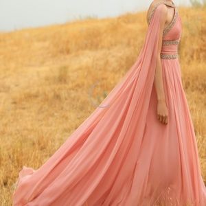 Elie Saab SS21 pink gown